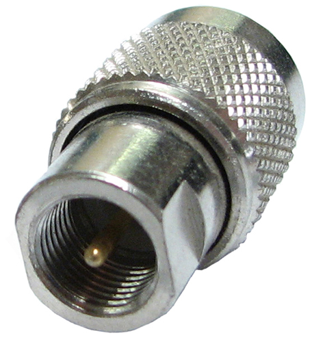 FME male to TNC male straight inter-series adaptor, DC-2 GHz, 50 Ohms – nickel plated